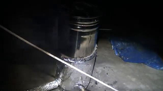 Печка для палатки. Подкидывать не надо. Труба не нужна. Место не занимает. Безопасна. Недорого. смотреть онлайн