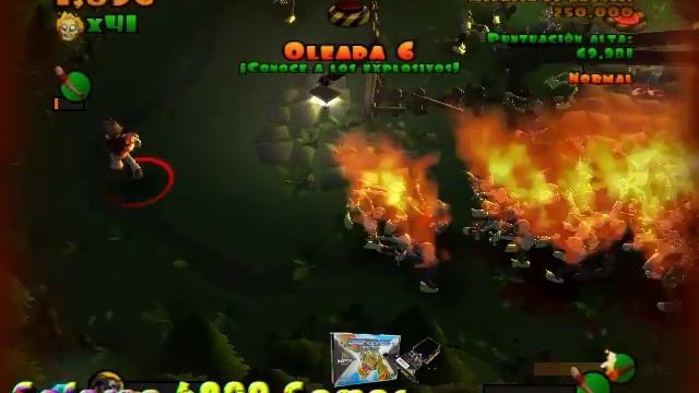 Burn Zombie Burn Gameplay Geforce 6200 смотреть онлайн