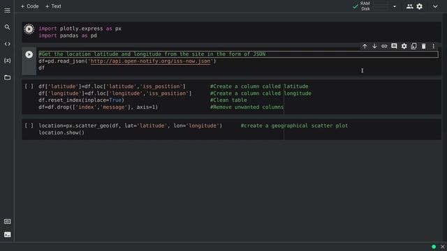 ISS Tracker using Pandas and Plotly in under 10 min | Tech Stack: Python, Plotly смотреть онлайн