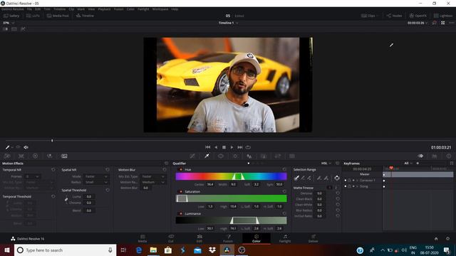 Easy Green Screen Removal/Effect in DaVinci Resolve 16 | Chroma Key | HINDI | Unboxing Technology смотреть онлайн