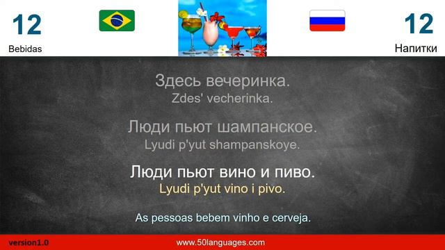 Curso De Russo | Aula 12: Bebidas