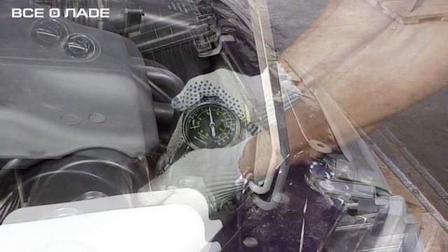 Проверка компрессии двигателя. Лада Калина (Lada Kalina - AvtoVAZ)