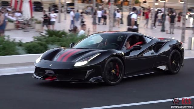 Ferrari 488 Pista Driving in Monaco ! смотреть онлайн
