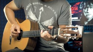 ВИКТОР ЦОЙ - ПЕРЕМЕН на гитаре (ФИНГЕРСТАЙЛ)