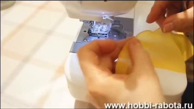 Как обработать шифон московским швом и швом зигзаг смотреть онлайн