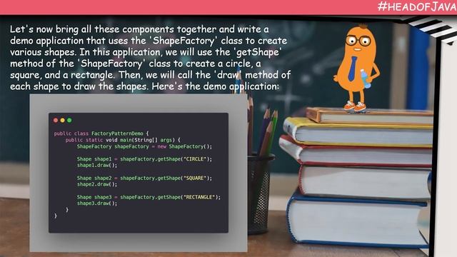 Factory Method Design Pattern in Java смотреть онлайн