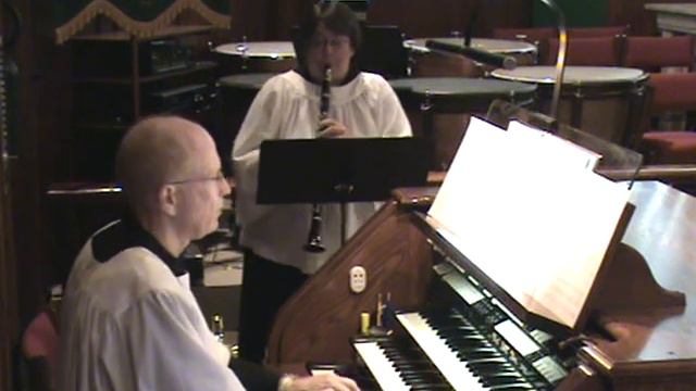 Mozart, Andante from Horn Concerto #2, arr. Clarinet & Organ смотреть онлайн