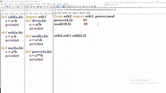 Python Modules_ Part4 || Mr. Narayana || Narayana Tech House || 9010607010 смотреть онлайн