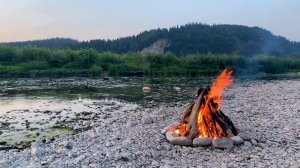 Звук костра.The sound of a bonfire.篝火声