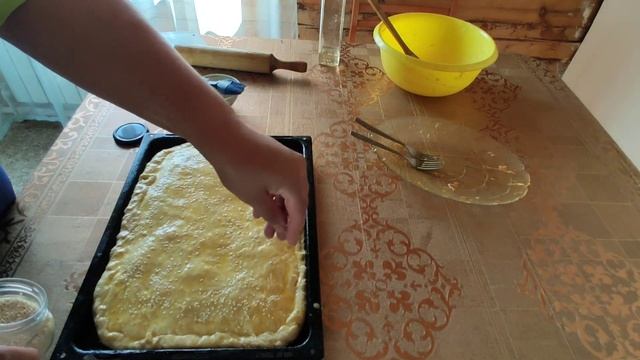 Будни в деревне : Готовлю капустный пирог и азу на обед смотреть онлайн