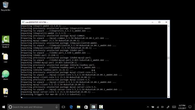 Installing PHP and MySQL using bash on Windows-10 смотреть онлайн