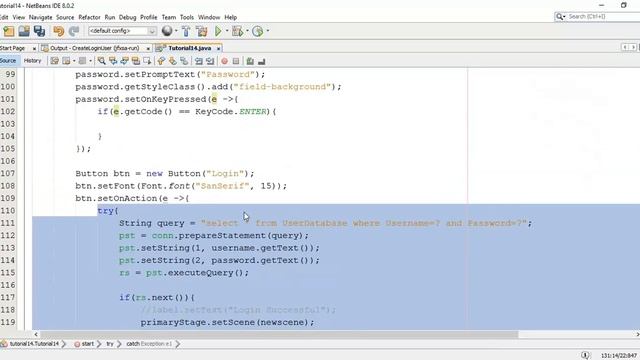 JavaFX 8 Tutorial 26 - Login From Database On Enter KeyPressed Method смотреть онлайн