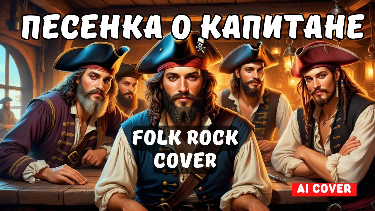 Песенка о капитане (Ai Cover) - Folk Rock Cover