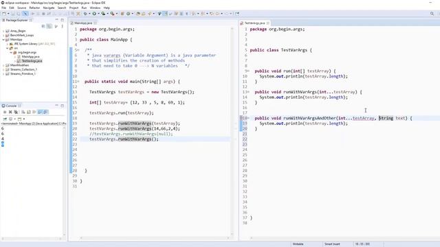 Rules of Java Varargs | Variable Argument смотреть онлайн