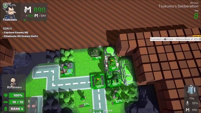 Tiny Metal: Full Metal Rumble Gameplay | Switch смотреть онлайн