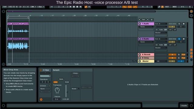 Before & After comparison: Epic Radio Host -effect on BounceCast смотреть онлайн