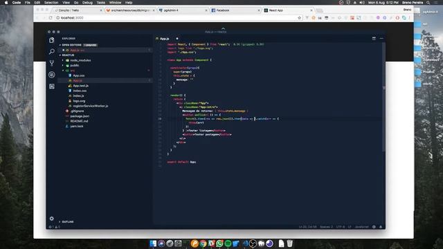 Simulação e correção de erro de CORS com Laravel / ReactJS смотреть онлайн
