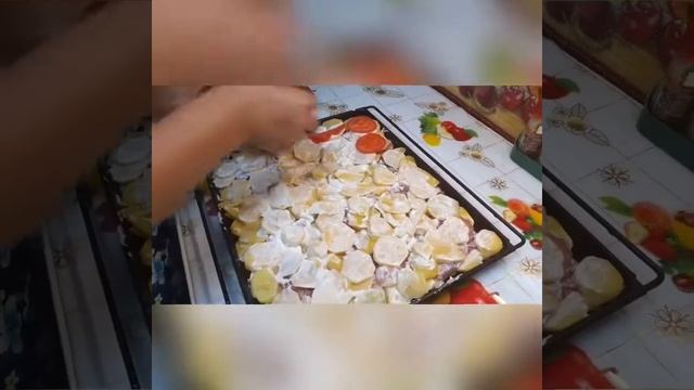 Картофельная запеканка с мясом и помидорами????? смотреть онлайн