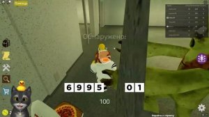 ЛОТКОВ БЕЖИТ от ШРЕКА в ЗАДНИХ КОМНАТАХ в РОБЛОКС!