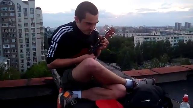 Константин Ступин - Гром (ukulele cover by Пиночет) смотреть онлайн