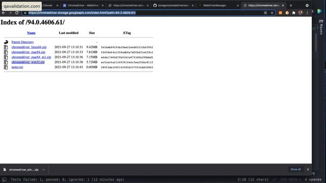 Automatically manage the different browser driver download & env setup смотреть онлайн