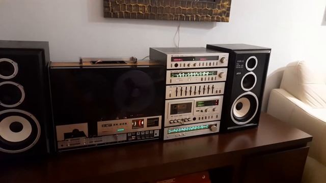 Magnetofon szpulowy unitra ZK 246 + Tec m -300 + Jamo studio 110 смотреть онлайн