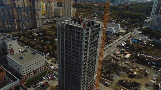 Динамика строительства жилой экосистемы «Парк Столиц» смотреть онлайн