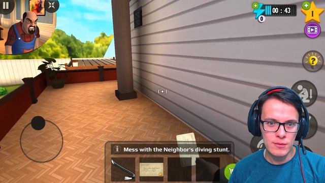 МУЖ МИСС ТИ играет в ГОЛЬФ Scary Stranger 3D игра от разработчиков Scary Teacher 3D смотреть онлайн