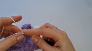 Красивая обвязка края изделия крючком «Рачий шаг»