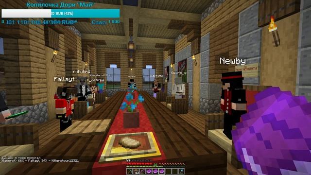 Выживаем деревней 1.14 - Славяне - Колонизируем Дикий Мир Minecraft смотреть онлайн