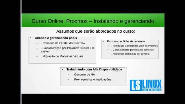 01 - Aula Introdutória Curso Completo Proxmox versões 3, 4 e 5 смотреть онлайн