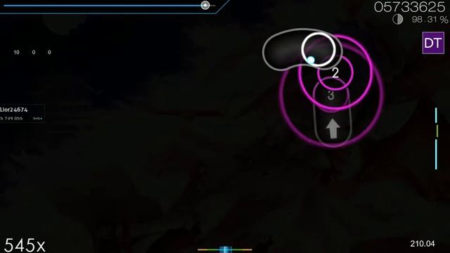 osu! | IOSYS - Boukyaku no Ame [Lunatic] | DT FC 98.37% смотреть онлайн