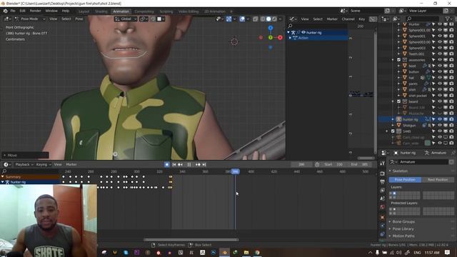 Lip sync animation Blender tutorial (NEW!!!) смотреть онлайн