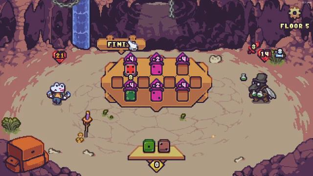 I Am A Frog Who Love To Roll Dice! First Time Playing [Die In The Dungeon Origins] смотреть онлайн