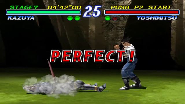 Tekken 2 [PS1] - play as Kazuya Mishima смотреть онлайн