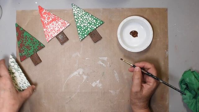 Creative Paperclay® ChristmasTrees