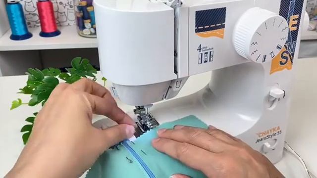 CHAYKA JEANSSTYLE 55. Вшивание молнии смотреть онлайн