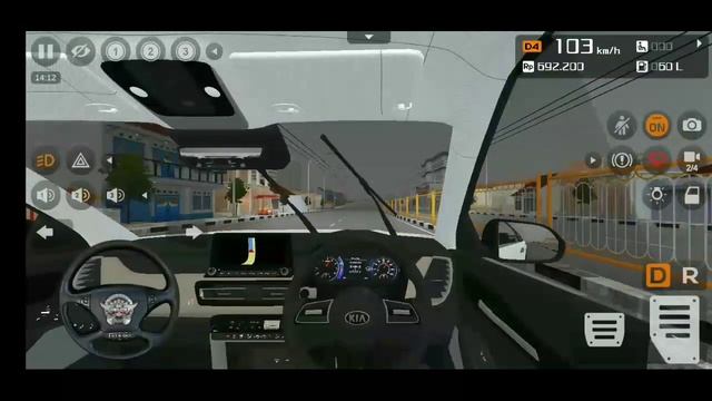 BUS SIMULATOR INDONESIA WHITE 4X4 KIA SELTOS CAR MOD DRIVING смотреть онлайн