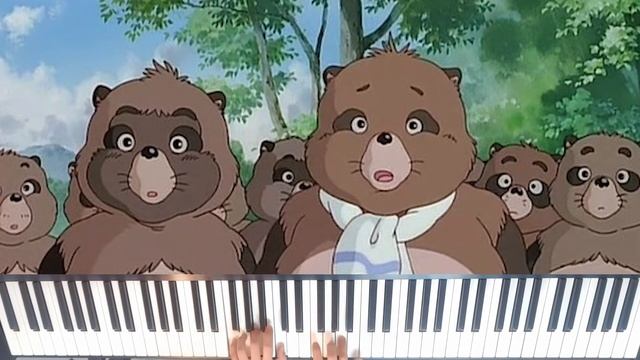 ? 폼포코 너구리 대작전 OST - 언제나 누군가가 Piano Cover смотреть онлайн
