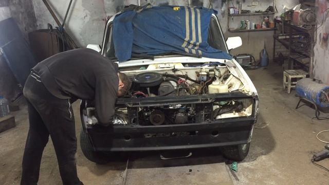 Ремонт ВАЗ 2107. Окрас внутрянки смотреть онлайн