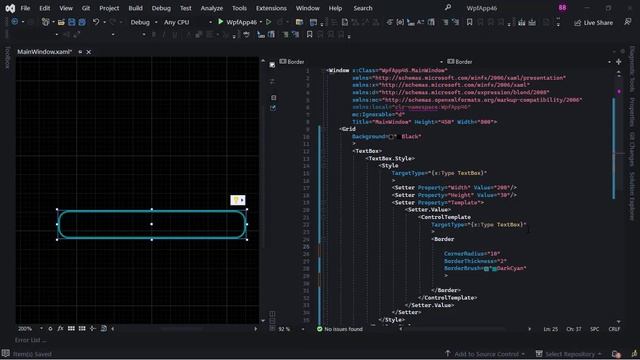 TextBox Styles and Templates Wpf (C#) смотреть онлайн