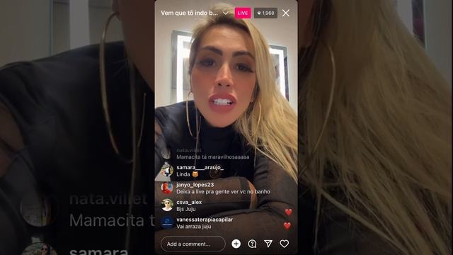 Juju Ferrari - Instagram Live (April 28 2023)
