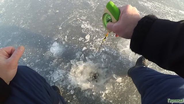 Рыбалка на гирлянду 31 декабря Правильное окончание 2016 года смотреть онлайн