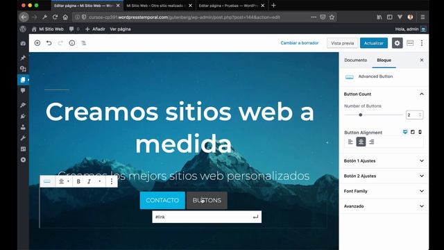 Curso Gutenberg Avanzado - Kadence Blocks - Crear cabecera web смотреть онлайн