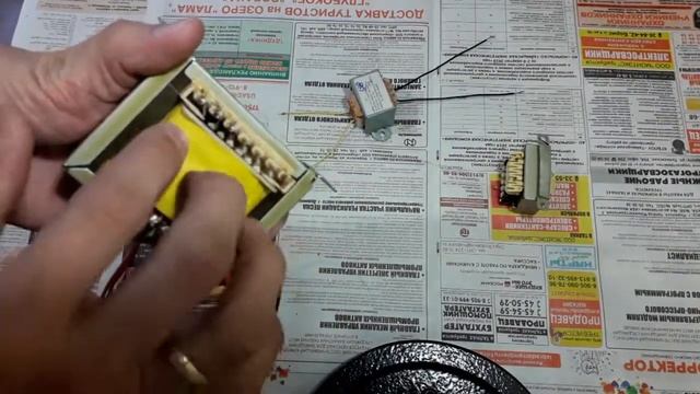 Как проверить трансформатор мультиметром, определить первичную и вторичную обмотки смотреть онлайн