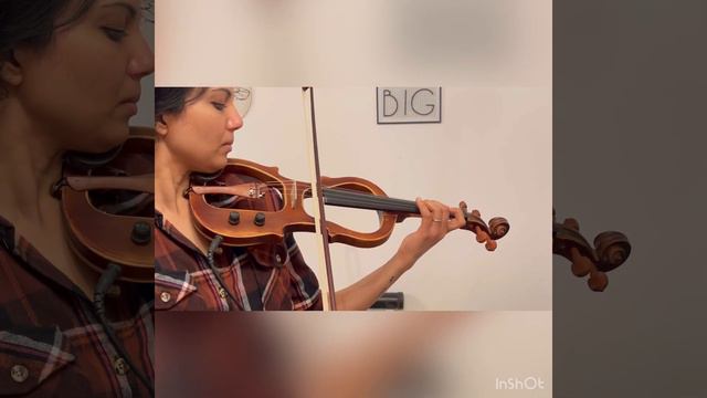 Beautiful Vintage Yamada Silent Electric 4/4 Violin Sound Sample