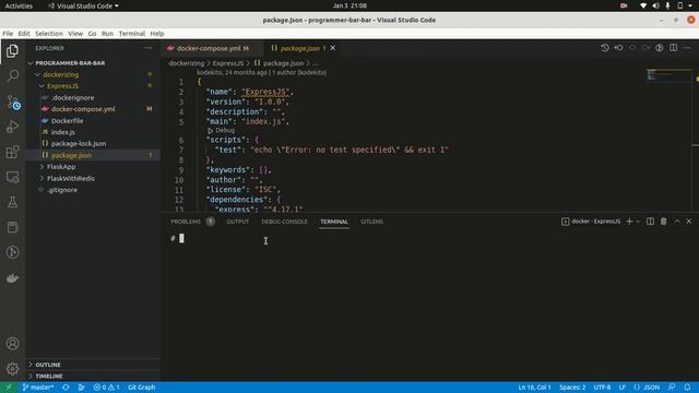 Docker compose express js dan mysql смотреть онлайн