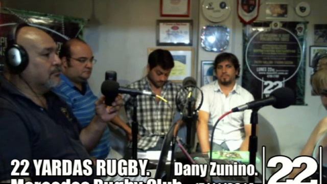 Dany Zunino / Mercedes Rugby Club en 22 YARDAS Rugby. 17/11/2014. смотреть онлайн