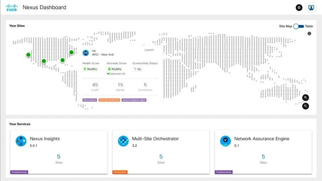 See Cisco Nexus Dashboard at work смотреть онлайн