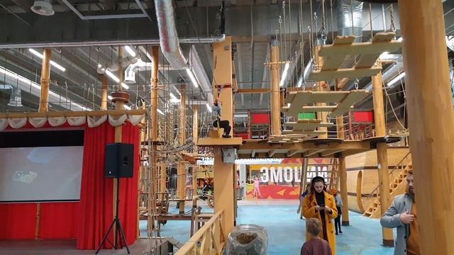 Ворозины в Верёвочном городке в ТРЦ «DIAMOND CITY» Минск, РБ смотреть онлайн